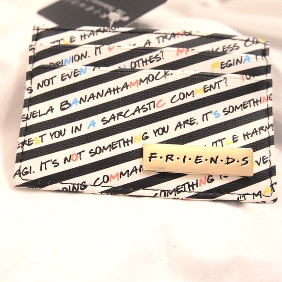 Friends TV Show Quotes White ID & Card Holder - Picture 4 of 9